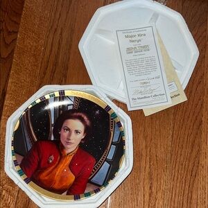 NEW Star Trek “Major Kira Nerys” Deep Space Nine The Hamilton Plate Collection